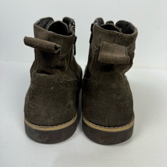 Hawker Rye Suede Brown Lace Up Chelsea Moto Boots Casual main image 3